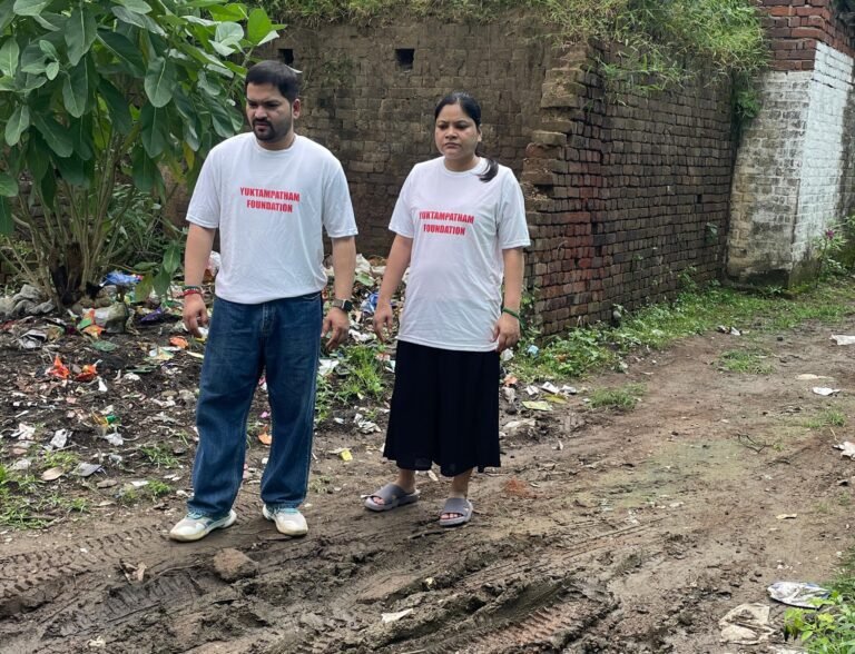 युक्तमपथम फ़ाउन्डेशन के द्वारा वार्ड क्रमान्क 11 में ख़राब हो चुके सडक को क्रान्क्रीटीकरण कराया गया